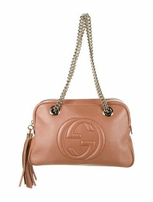 gucci soho leather chain shoulder bag