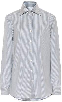 Giuliva Heritage Collection The Elvira striped wool shirt