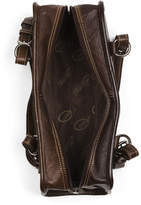 Thumbnail for your product : Classy Belt Stitched Leather Satchel