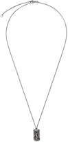 Thumbnail for your product : Saint Laurent Silver Monogramme Razor Blade Necklace