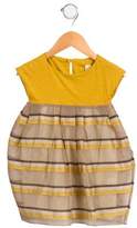 Thumbnail for your product : Tia Cibani Girls' Striped Organza Dress w/ Tags