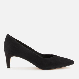 clarks ladies navy court shoes