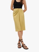 Thumbnail for your product : MANGO Pleated Detail Midi Skirt