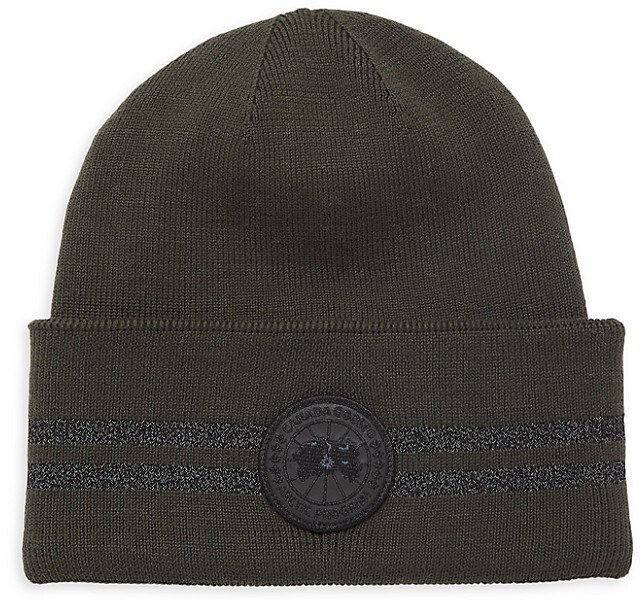 Canada Goose Classic Disc Wool Beanie - ShopStyle Hats