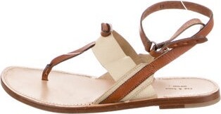 Rag & Bone Leather T-Strap Sandals