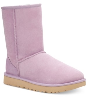 purple glitter uggs