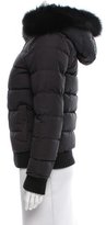 Thumbnail for your product : Michael Kors Fox Fur-Trimmed Puffer Coat