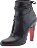 Christian Louboutin S.I.T. Rain Wrap Red Sole Bootie