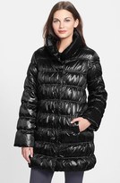 Thumbnail for your product : Eileen Fisher Techno Satin Down Coat (Regular & Petite)