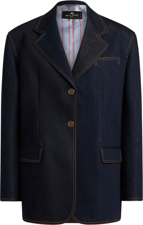 Etro Denim Blazer
