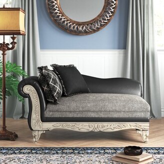 Lark Manor Dupras One Left Rolled Arm Chaise Lounge - ShopStyle