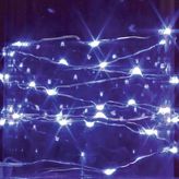 Thumbnail for your product : Gerson 10-ft. outdoor blue led light string with timer