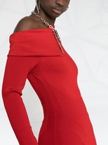 Thumbnail for your product : AZ Factory MyBody asymmetric sleeve dress
