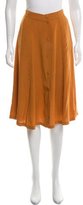 Thumbnail for your product : Etro Silk Knee-Length Skirt