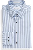 Thumbnail for your product : John W. Nordstrom Trim Fit Stripe Dress Shirt