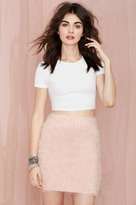 Thumbnail for your product : Nasty Gal Lovers and Friends Dolly Fuzz Skirt