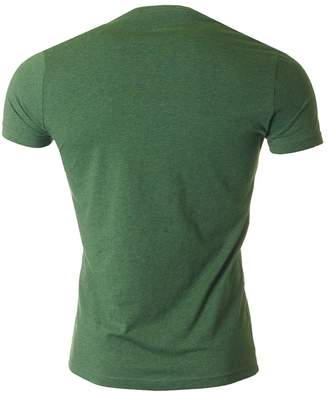 DSQUARED2 Maple Leaf Crew Neck T-shirt Colour: OLIVE, Size: LARGE