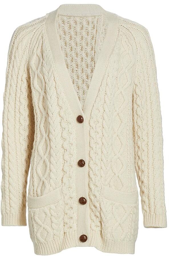 Thick Knit Cardigan Sweater | Shop the world's largest collection 