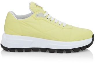 prada nylon piuma trainers