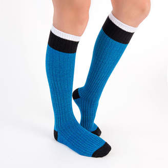 Muk Luks 3 Pair Knee High Socks Womens