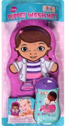 Disney Doc McStuffins Berry Fine Wash Mitt Puppet Bath Gift Set, 2 pc