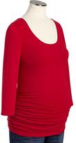 Thumbnail for your product : Old Navy Maternity Ballet-Scoop 3/4-Sleeve Tops