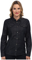 Thumbnail for your product : Jones New York JNYJ Fitted Denim Shirt
