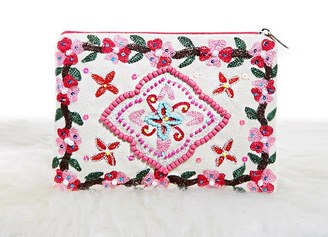 Forever 21 FOREVER 21+ Charade Floral Clutch