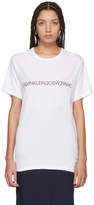 Calvin Klein 205W39NYC - T-shirt à logo blanc