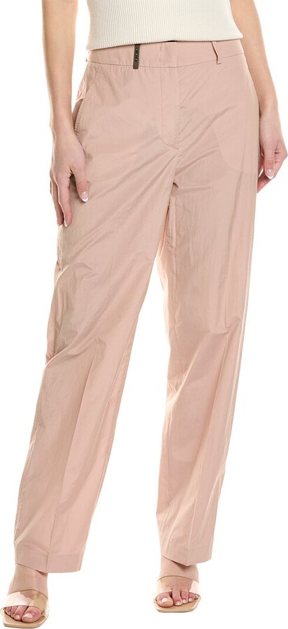 Peserico womens Pant, 38, Pink