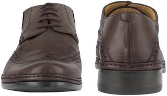 Pakerson Dark Brown Handmade Italian Leather Wingtip Oxford Shoes