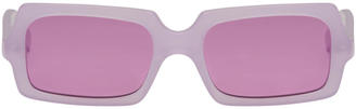 Acne Studios Purple George Sunglasses