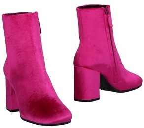 purple balenciaga boots