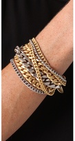 Thumbnail for your product : Giles & Brother Large Multi Chain Bracelet