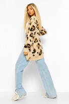 Thumbnail for your product : boohoo Tall Leopard Cardigan