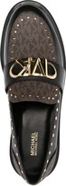 Thumbnail for your product : MICHAEL Michael Kors Parker studded logo-print loafers