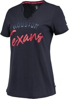 Thumbnail for your product : Tommy Hilfiger Women's Navy Houston Texans Riley V-Neck T-shirt