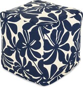 Thumbnail for your product : Majestic Home Goods Pentation Ottoman Pouf Cube 17" x 17"