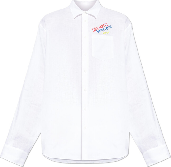 DSQUARED2 Shirt Capsule `Summer Lovers`  - White