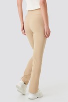Thumbnail for your product : NA-KD Front Slit Suit Pants