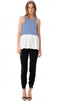 Thumbnail for your product : Tibi Racetrack Stripe Sleeveless Top