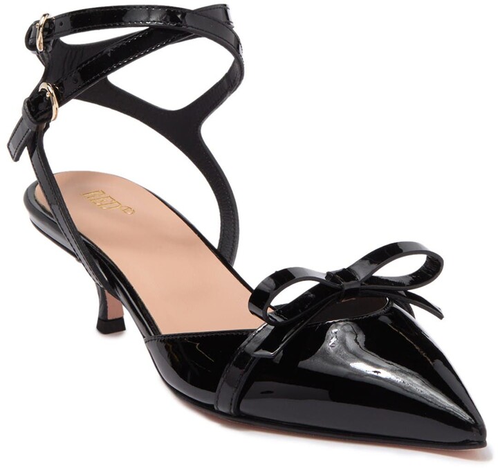 RED Valentino Patent Leather Slingback Pump - ShopStyle