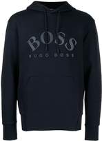 Thumbnail for your product : HUGO BOSS logo print hoodie