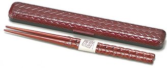 HAKOYA wickerwork chopstick case set Shunkei 3501 (japan import)