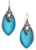 Thumbnail for your product : Alexis Bittar Imperial Noir Lucite & Crystal Lace Marquis Drop Earrings