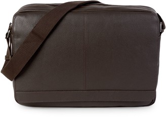 cole haan pebble leather messenger bag