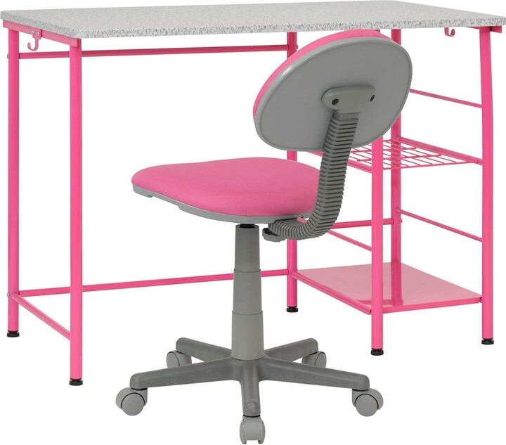 Calico Designs Study Zone II Student Desk and Task Chair 2 Piece Set