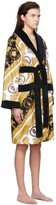 Thumbnail for your product : Versace Underwear White 'I Heart Baroque' Print Bath Robe
