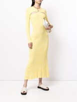 Thumbnail for your product : ANNA QUAN Halle cut-out midi dress