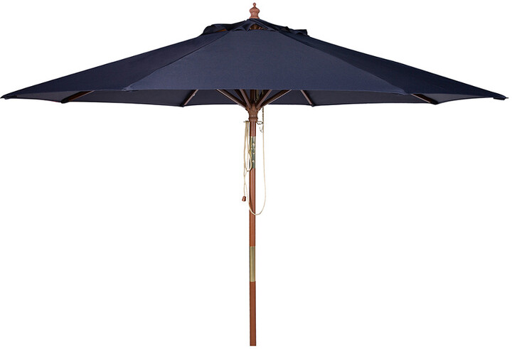 Safavieh Cannes 9ft Wooden Outdoor Umbrella